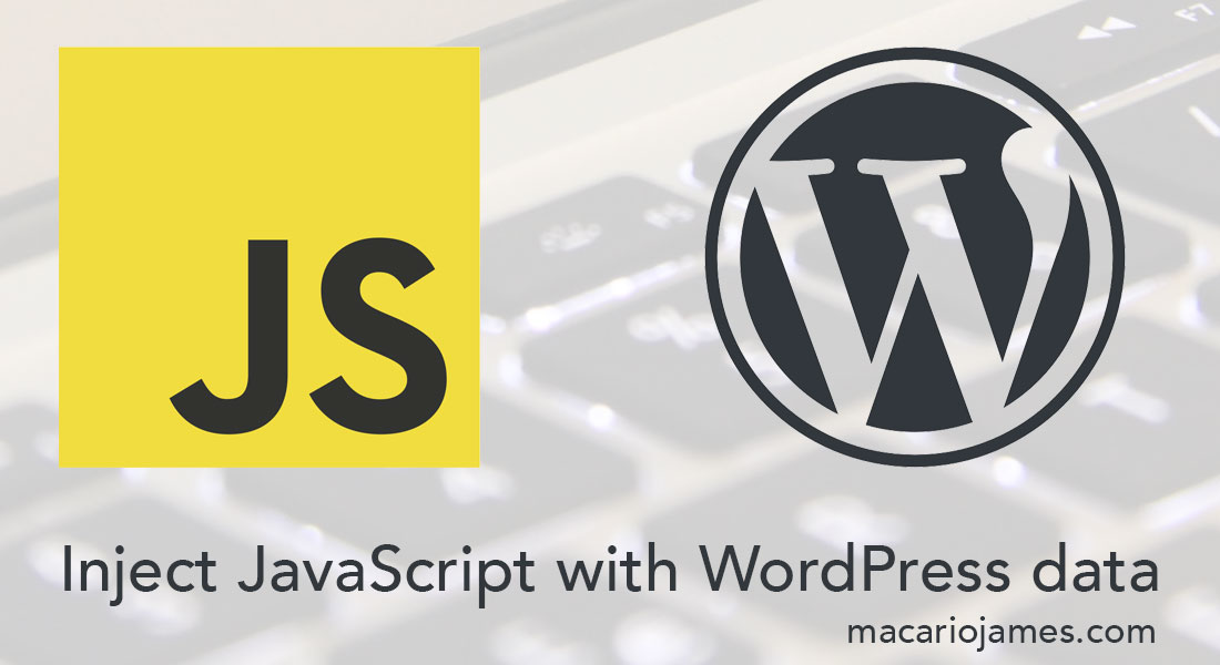 Inject JavaScript with WordPress