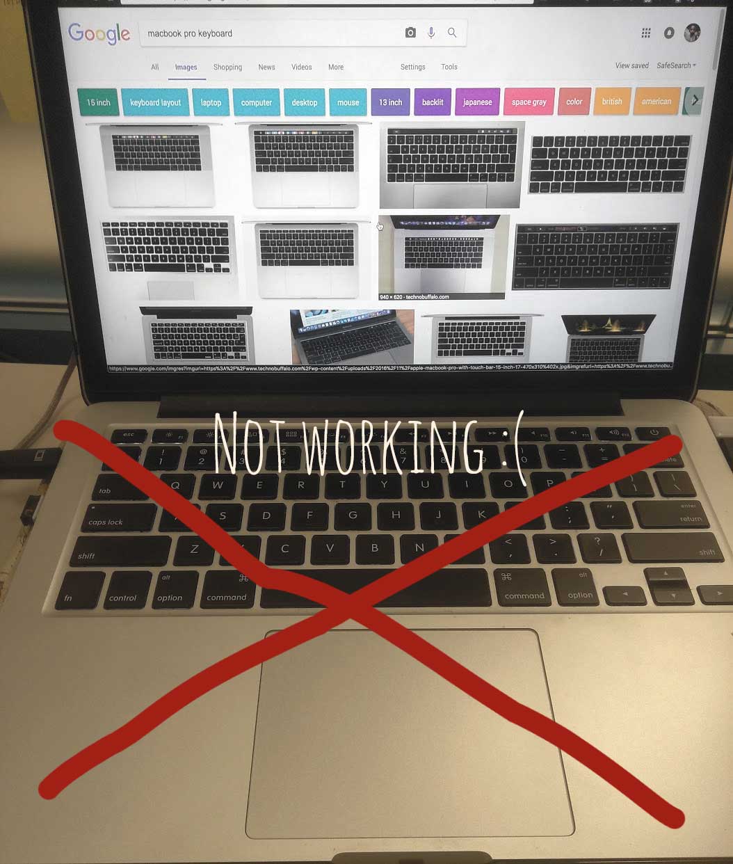 shut down macbook pro with keyboard