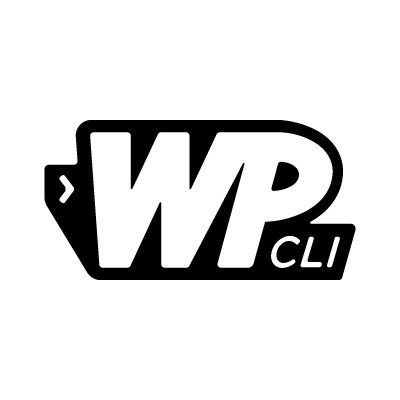 wp-cli logo black and white