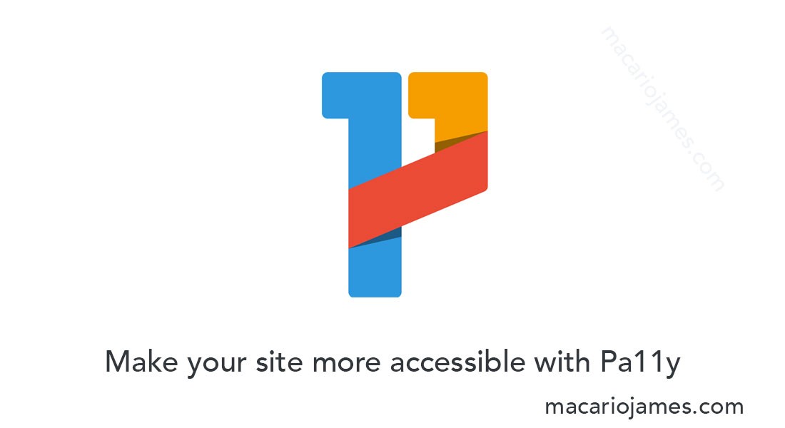 Pa11y accessibility 18f
