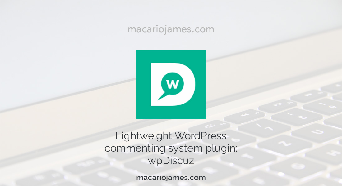 wpDiscuz WordPress Commenting System Plugin