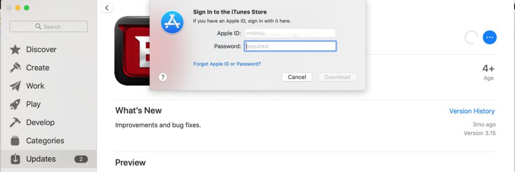 Appstore Grayed Out AppleID
